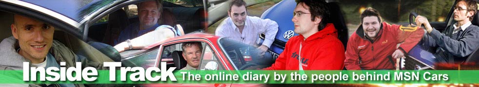 Inside Track - The online diary by the people behind MSN Cars